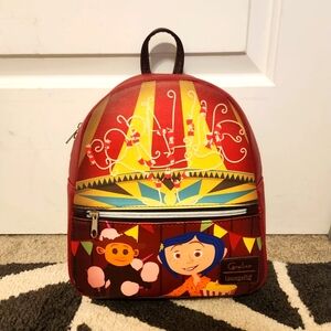 Loungefly Coraline mini backpack NWT!!